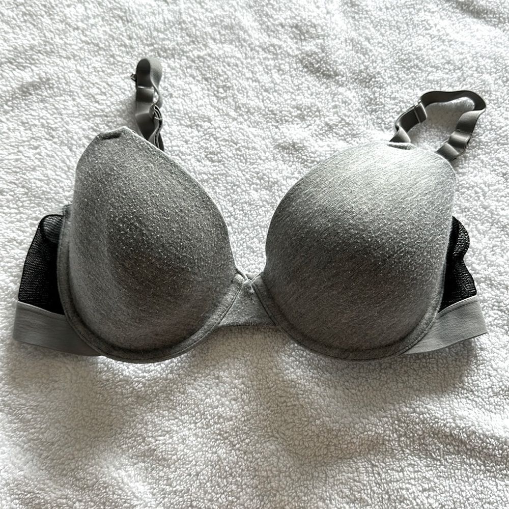 Lively T-Shirt Bra in heather Gray - Size 34D
